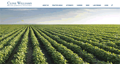Desktop Screenshot of clinewilliams.com